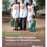 Population-wide drug-based strategies for malaria elimination