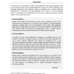 WHO policy recommendation on malaria diagnostics in low transmission settings