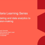 PATH Malaria learning series: Modeling and data analytics to inform decision-making