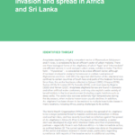 Vector alert: Anopheles stephensi invasion and spread in Africa and Sri Lanka
