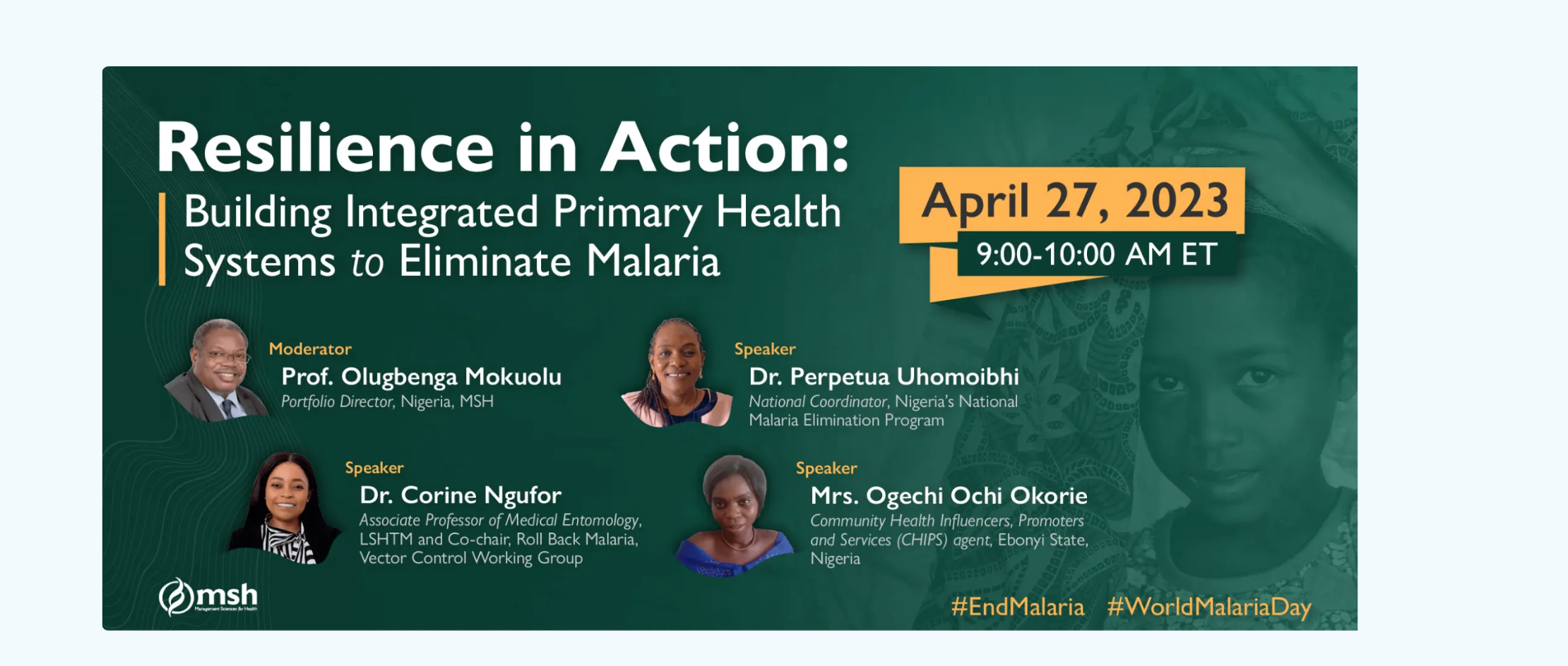 Resilience in Action: Building Integrated Primary Health Systems to Eliminate Malaria