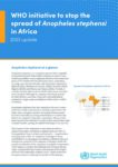 WHO initiative to stop the spread of Anopheles stephensi in Africa, update 2023