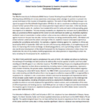 Global Vector Control Response to invasive Anopheles stephensi: Consensus Statement