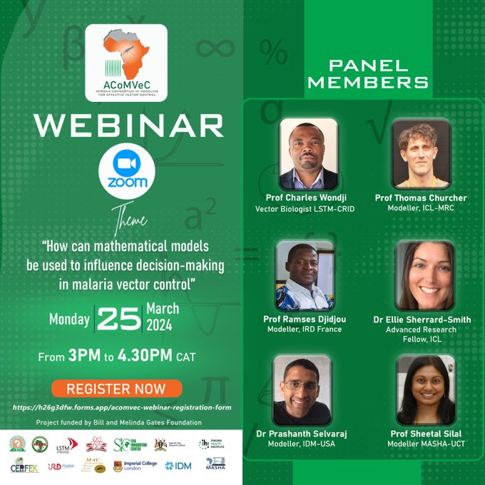 Modelling webinar by ACoMVeC