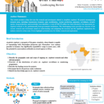 Anopheles stephensi – Landscaping Review (poster)