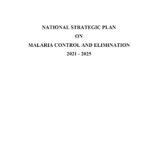 National Malaria Strategic Plan (NMSP) of Vietnam: 2021 – 2025