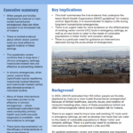 Malaria vector control in humanitarian emergencies: What works? An evidence brief