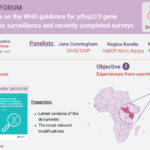 MESA FORUM: Updates on the WHO guidance for pfhrp2/3 gene deletions surveillance and recently completed surveys