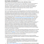 4th meeting of the Gene Drive Research Forum: Summary