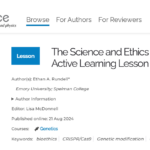 The Science and Ethics of Gene Drives: An Active Learning Lesson in Genetics