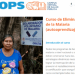 Curso de Eliminación de la Malaria (autoaprendizaje) – Malaria Elimination Course (self-study)