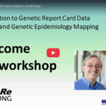 Introduction to Genetic Report Card Data Analysis and Genetic Epidemiology Mapping
