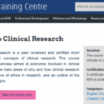 Introduction to Clinical Research