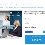 Monitoring, Evaluation, Accountability & Learning (MEAL) (beginner) – Online Certificate Programme