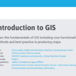 Introduction to GIS​