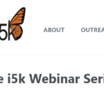 The i5k Webinar Series