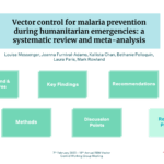 Vector control in humanitarian emergencies: Interactive presentation