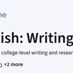 Academic English: Writing Specialization