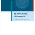 Key enabling factors in effective and sustainable research networks
