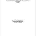 National Malaria Strategic Plan (NMSP) of Bangladesh: 2024 – 2030