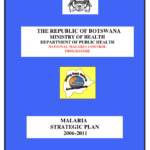 National Malaria Strategic Plan (NMSP) of Botswana: 2006 – 2011