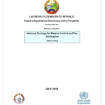 National Malaria Strategic Plan (NMSP) of Lao PDR: 2011 – 2015