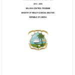 National Malaria Strategic Plan (NMSP) of Liberia: 2010 – 2015