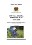 National Malaria Strategic Plan (NMSP) of Papua New Guinea: 2014 – 2018