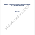 National Malaria Strategic Plan (NMSP) of the Philippines: 2023 – 2028