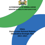 National Malaria Strategic Plan (NMSP) of Sierra Leone: 2021 – 2025