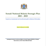 National Malaria Strategic Plan (NMSP) of Somalia: 2021 – 2025
