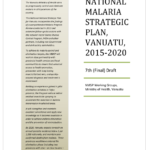 National Malaria Strategic Plan (NMSP) of Vanuatu: 2015 – 2020