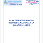 National Malaria Strategic Plan (NMSP) of Nicaragua: 2014 – 2018