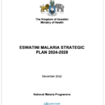 National Malaria Strategic Plan (NMSP) of Eswatini: 2024 – 2028